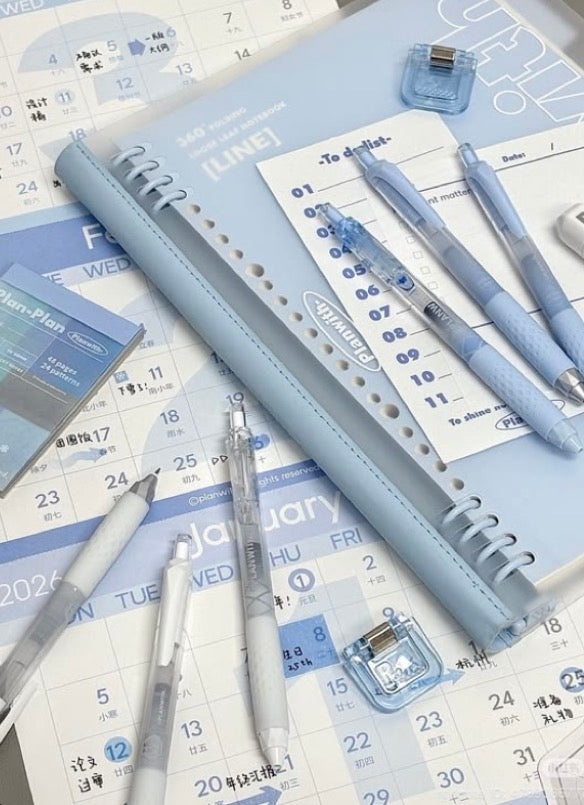 Baby Blue Kawaii Stationery Scoop